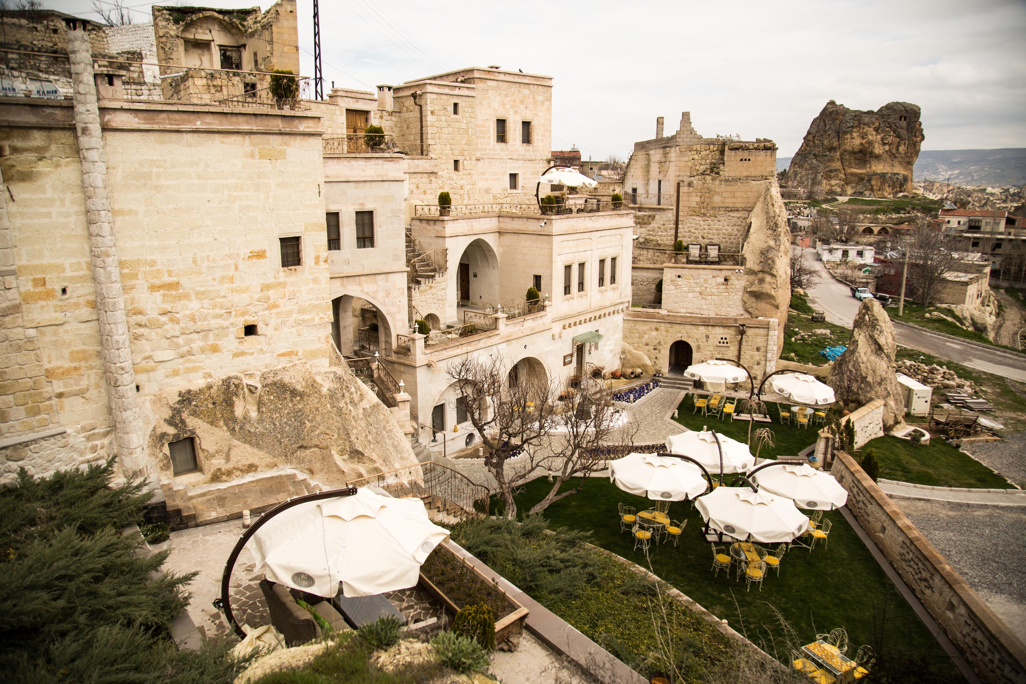 Tafoni Houses Cave Hotel Ортахисар Экстерьер фото